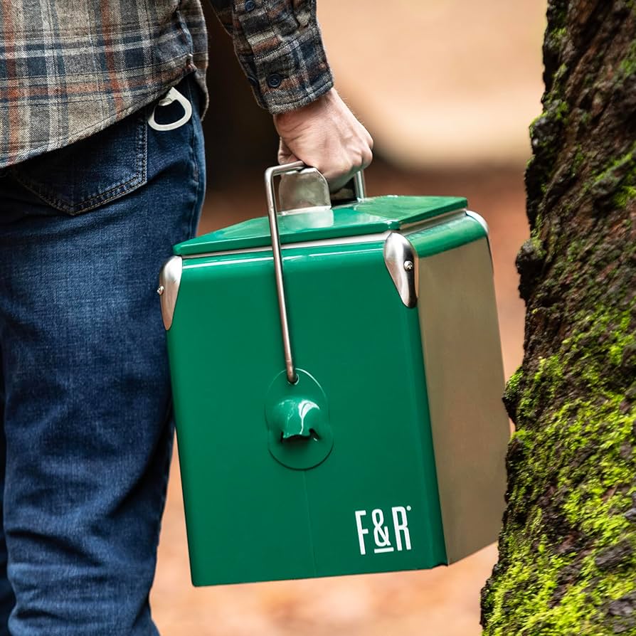 Amazon.com: Foster & Rye Stainless Steel Retro Cooler